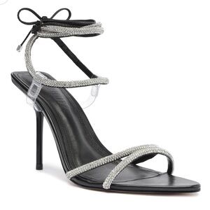 Schutz Gio Vinyl Sandal - Crystal / Vinyl